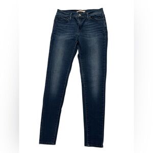 Women’s Levi’s 710 super skinny jeans dark wash